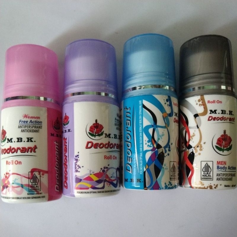 PAKET 2 BOTOL MKB DEODORANT ROLL ON 40ML