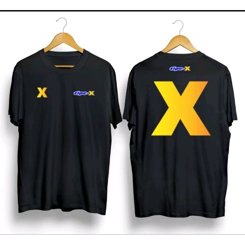 KAOS TIPE X - TIPE X FRIENDS - TSHIRT DISTRO BAHAN KATUN