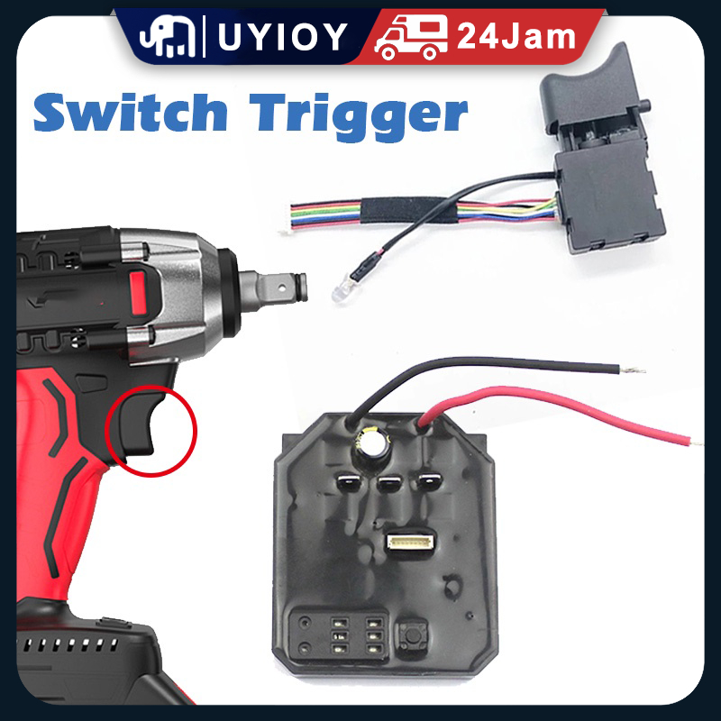 Saklar Modul Impact Wrench JLD Esc Speed Controller Impact Wrench Drill Brushless JLD Switch