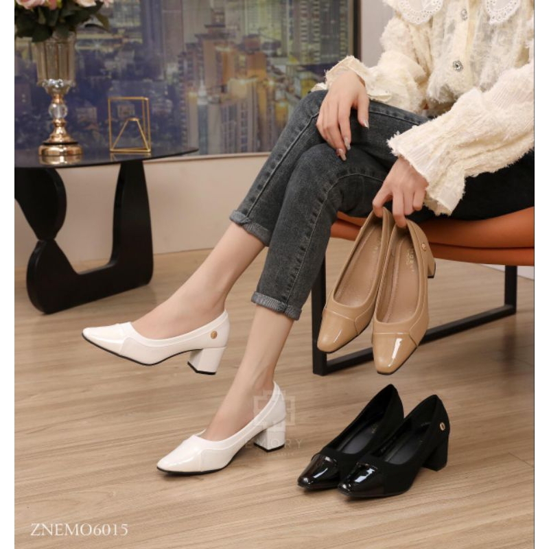 EMORY NAVALI ZNEMO6015 SEPATU HEELS WANITA