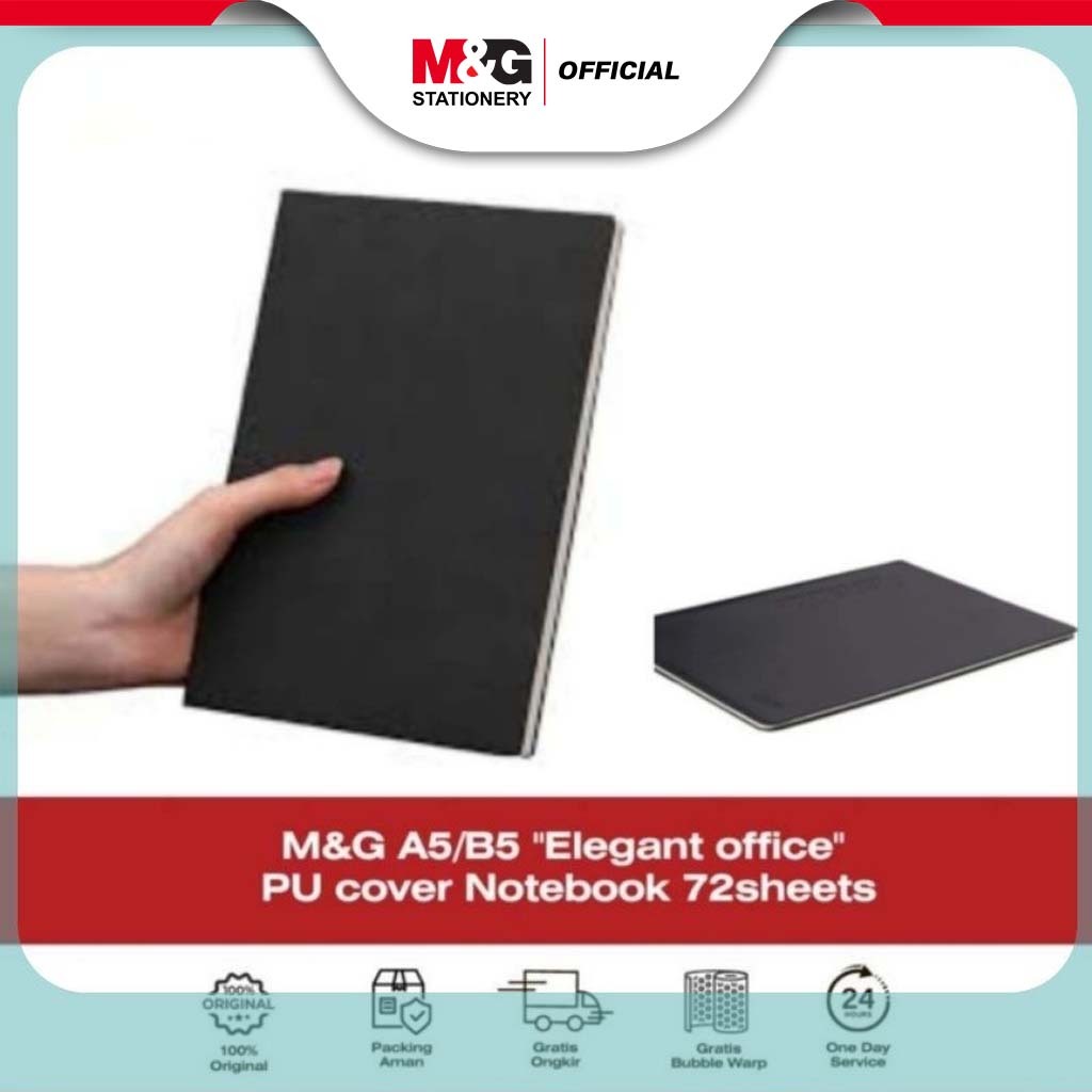 

M&G B5 Elegant office PU cover Notebook 72 sheets