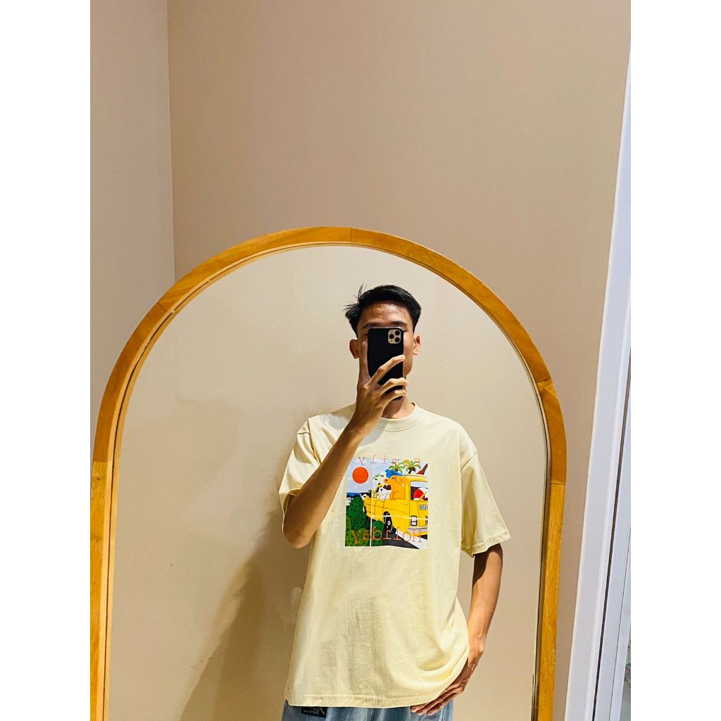 BAJU IMPORT BANGKOK OVERSIZE SHIRT PRIA WANITA DOG