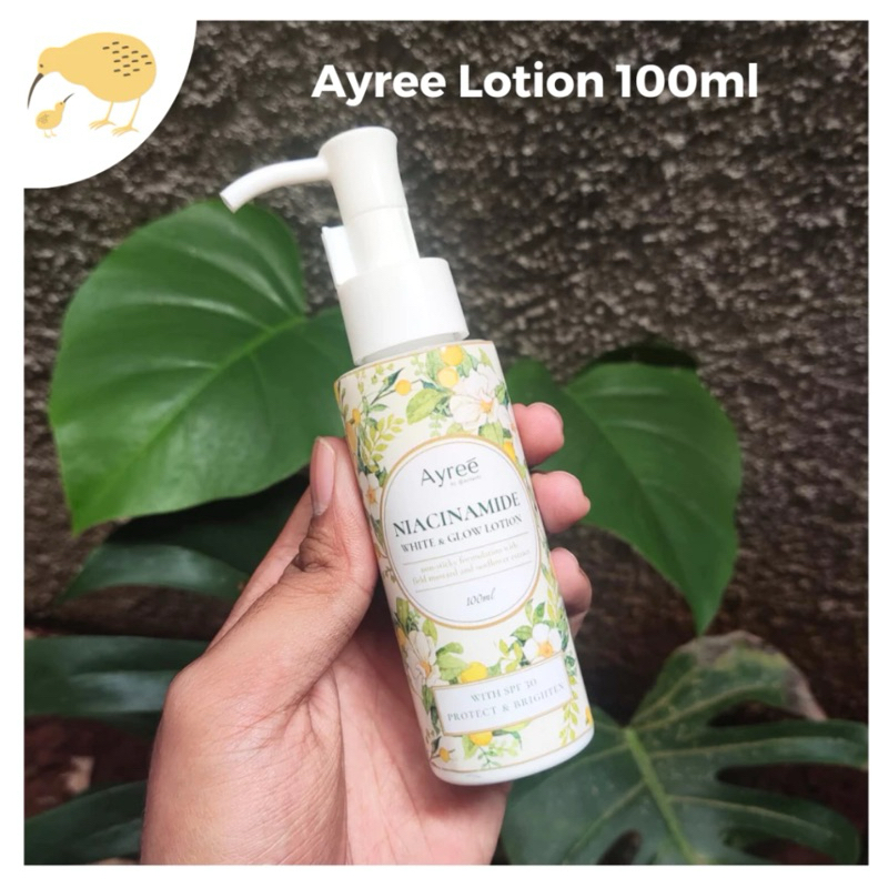 Ayree Niacinamide White & Glow Lotion 100ml | Ayree samarinda | Ayree balikpapan kalimantan banjarma