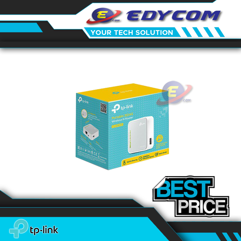 TP-Link TL-MR3020 Router Wireless WiFi Portable 3G/4G