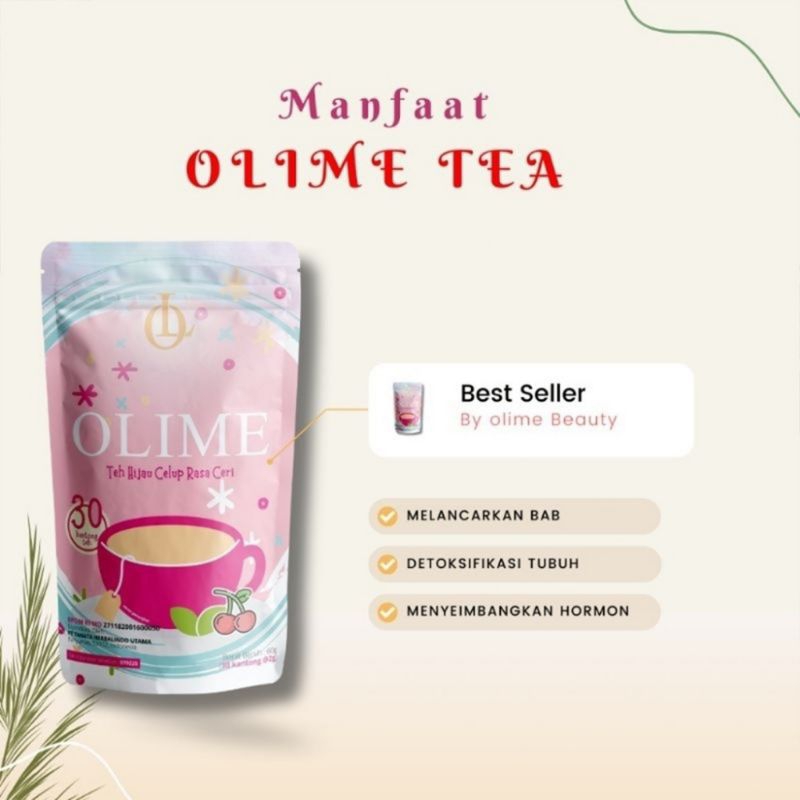 

Olime Slimming Tea | Teh Hijau | Teh Pelangsing Herbal Alami Detox Tea Pelangsing Busui