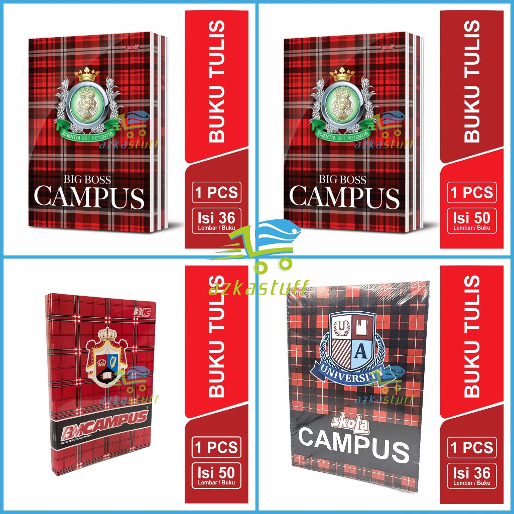 

Buku Tulis CAMPUS (satuan) - Buku Tulis kampus