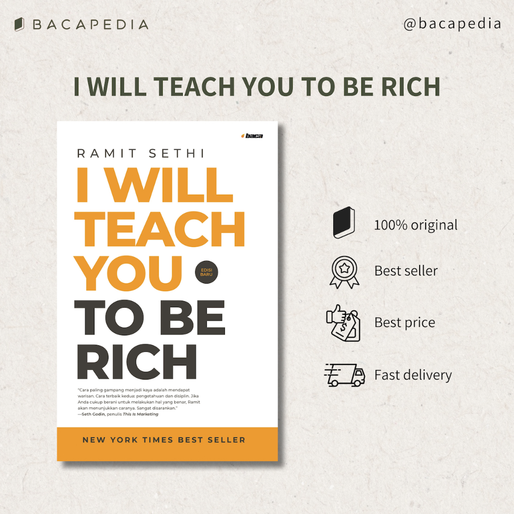 Buku I Will Teach You to Be Rich - Ramit Sethi (Indonesia)