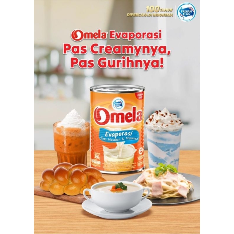 

Omela Evaporasi 386gr ( 1crtn/48klng) frisian flag