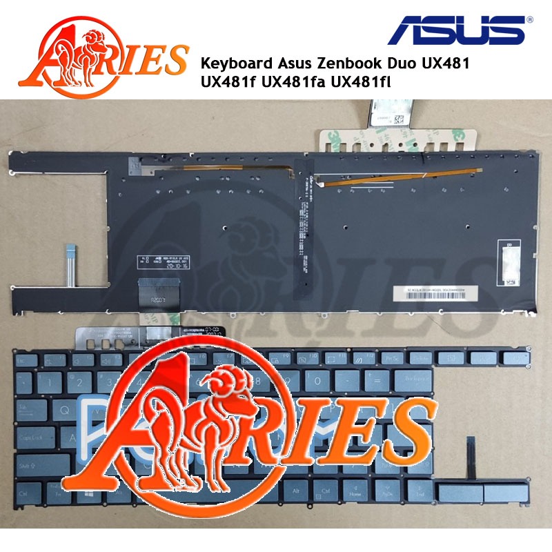 Keyboard Laptop Asus Zenbook Duo UX481 UX481f UX481fa UX481fl