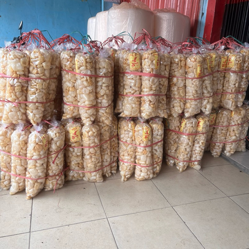 

RK 1 BAL 160gr KERUPUK KULIT ASLI MEREK ELANG