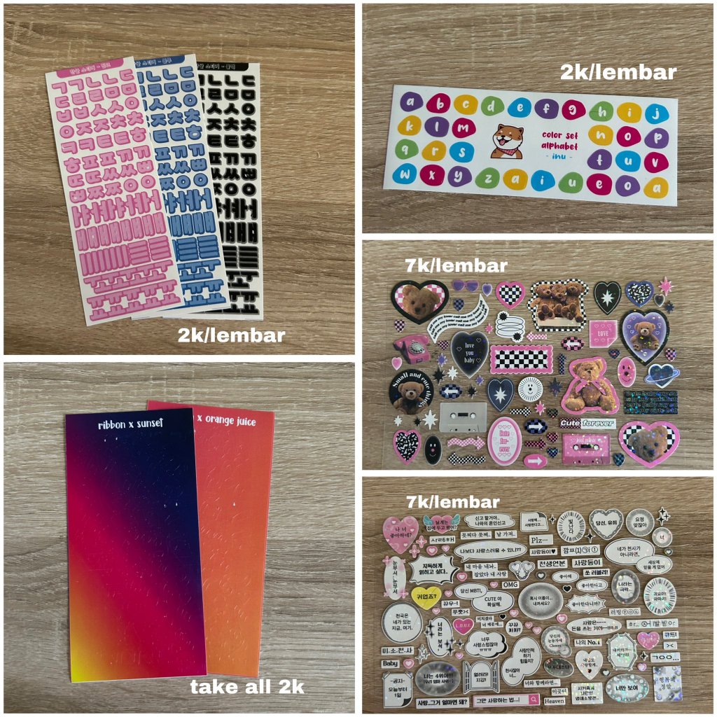 

Stationery New + Preloved