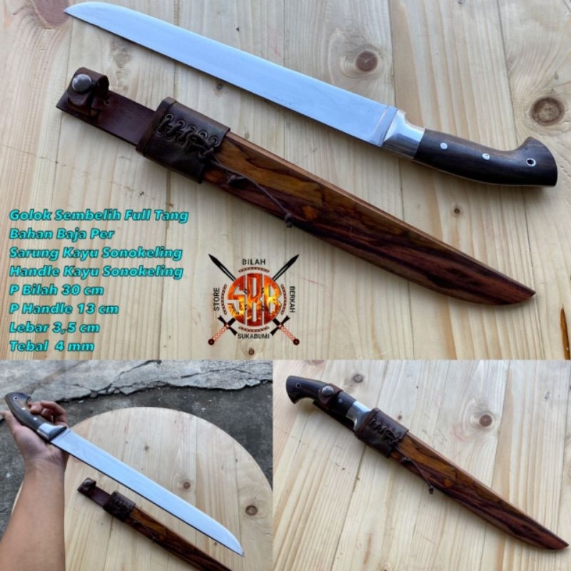 pisau panjang baja per sembelih daging