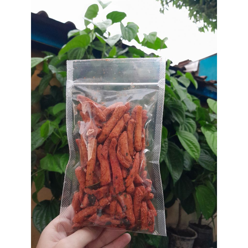 

BASRENG PEDAS DAUN JERUK 100GR / BASO GORENG / KERIPIK BASRENG