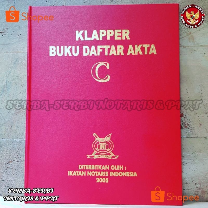 

Buku klapper daftar akta abjad huruf C