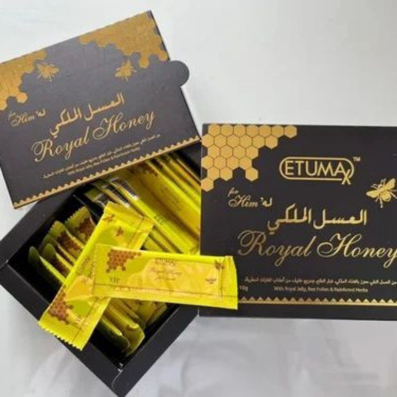 

Madu Herbal Etumax Royal Honey For Him Jamina Original Perbox