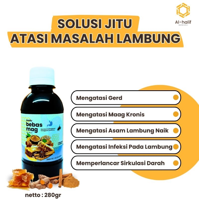 madu untuk asam lambung/madu lambung paling ampuh/madu asam lambung/madu gerd/madu lambung