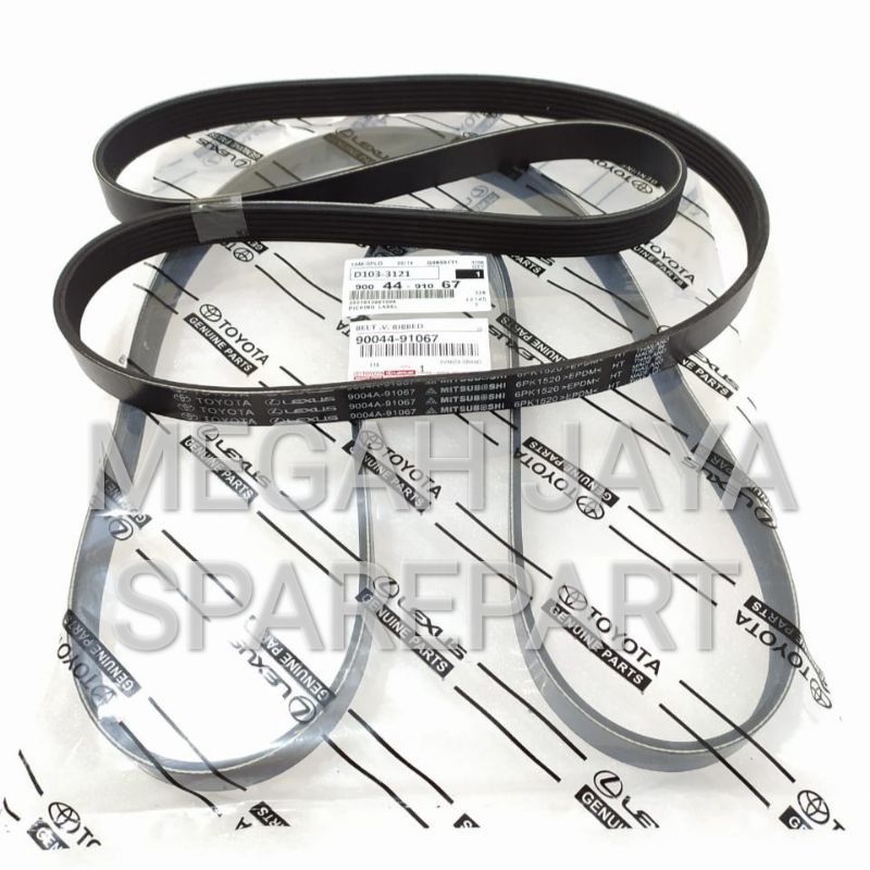 Van belt tali kipas Avanza Grand New dual vvti 6pk 1520