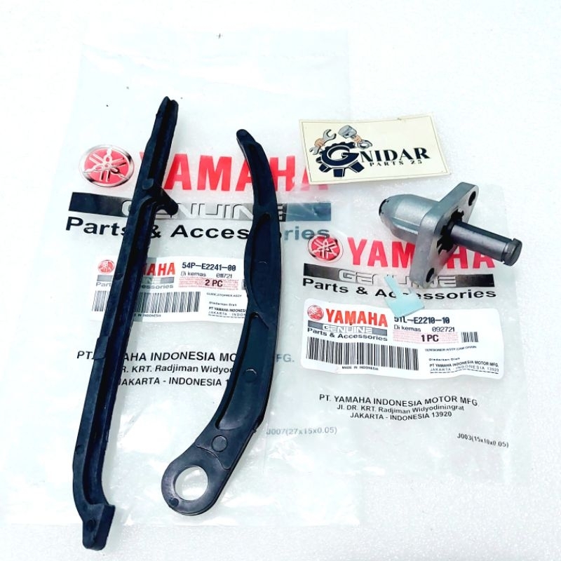 Lidah Tensioner + tonjokan keteng Yamaha Mio j Mio soul GT Fino 115 X-Ride