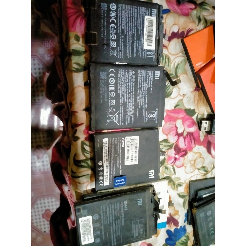 batre baterai redmi BN30 BN35 BM33 BM47 copotan semuan