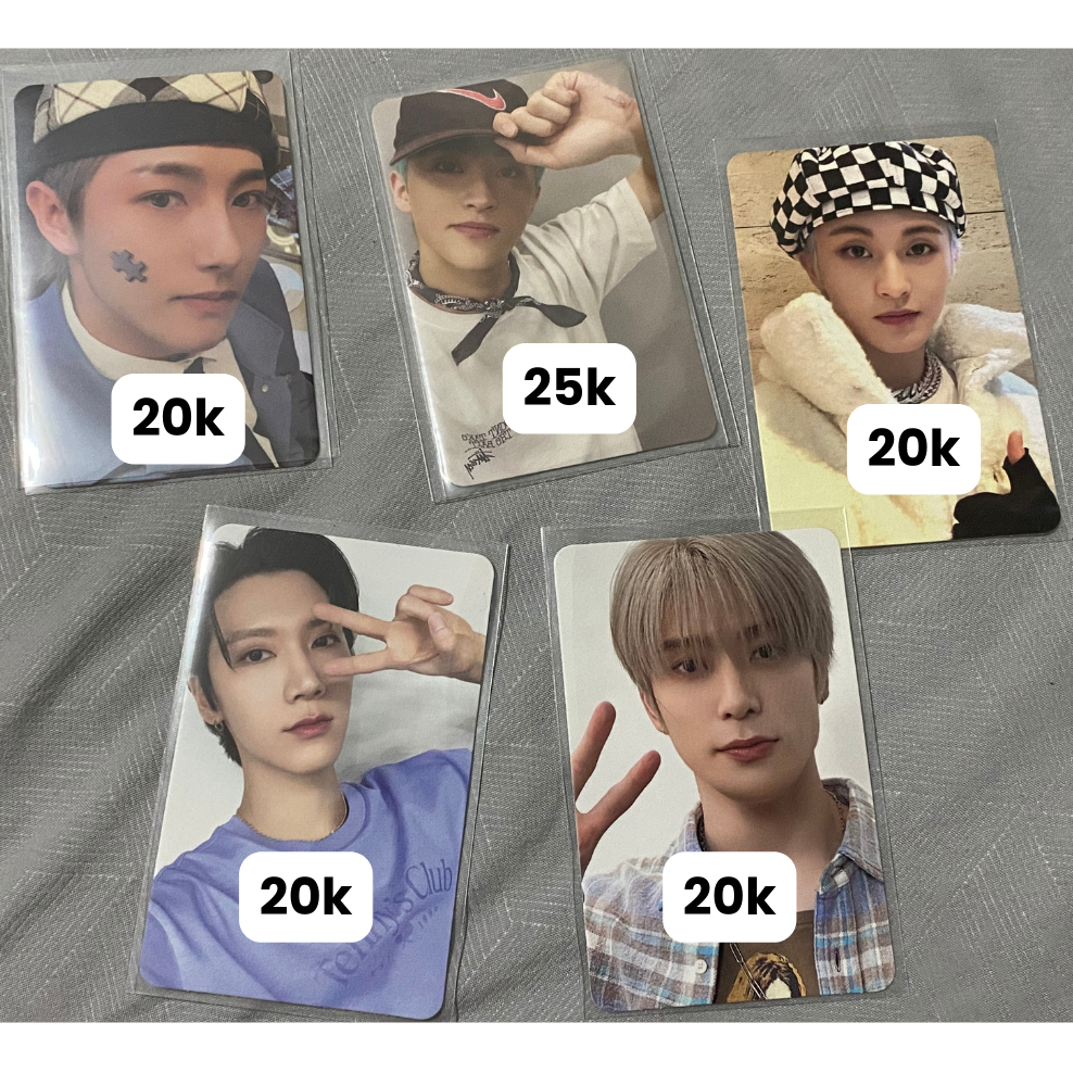 [READY BACA DESC] pc nct dream 127 wayv jaemin renjun mark ten jaehyun (ccomaz green, istj introvert