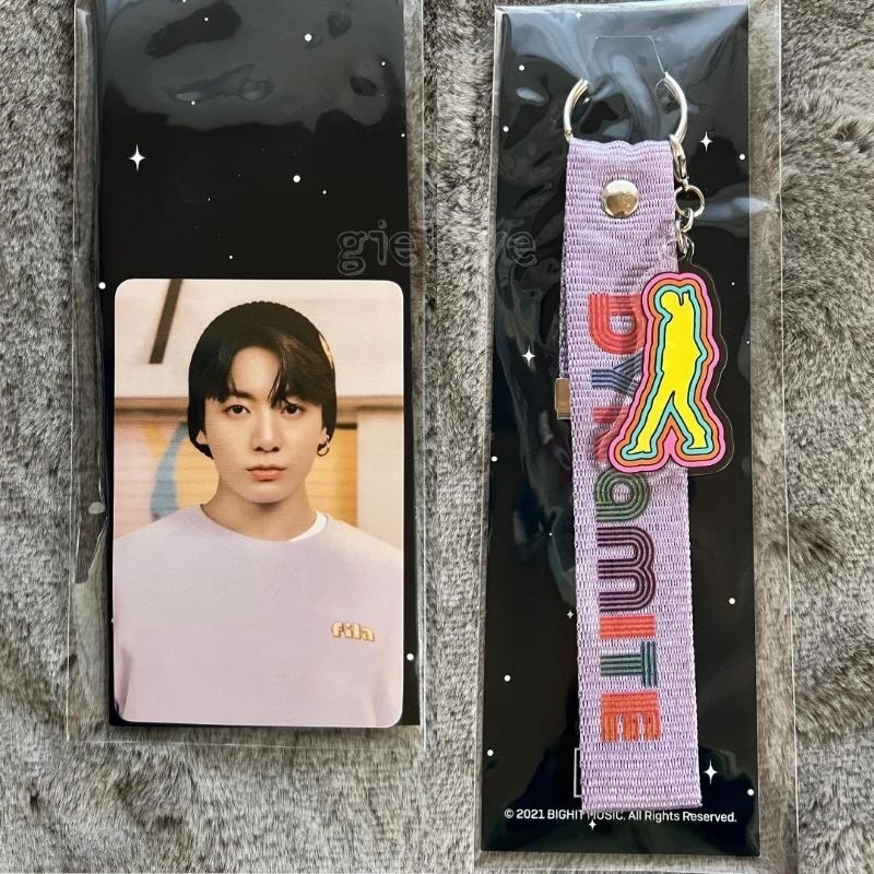 BTS x FILA Dynamite Official Jungkook Photocard