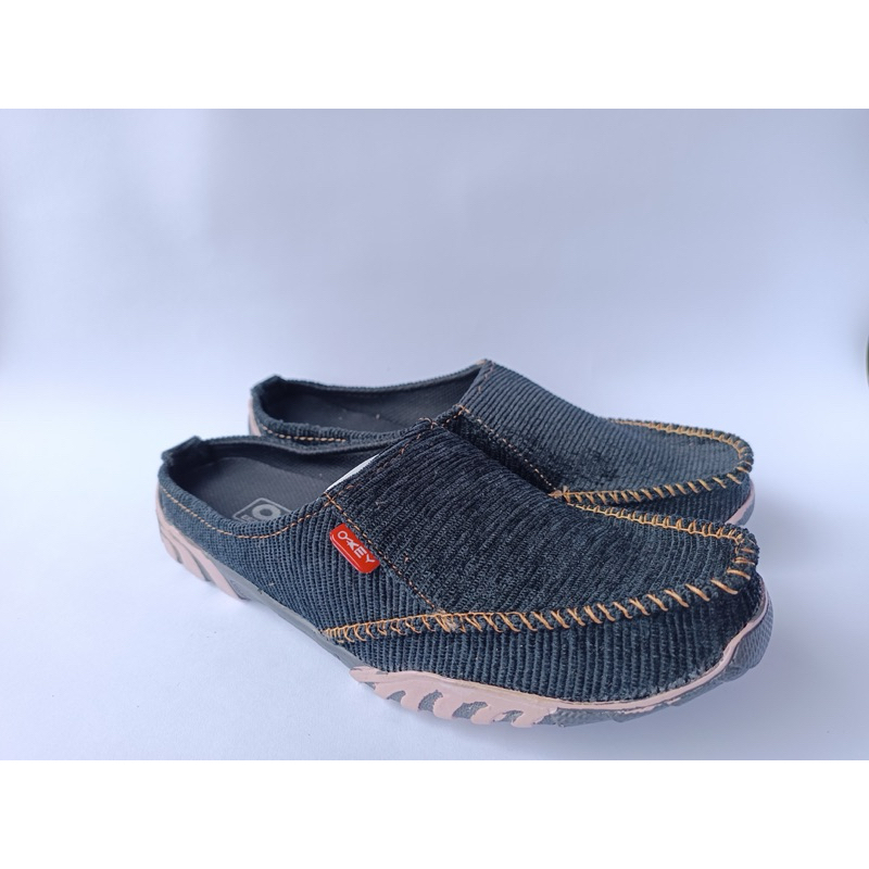 Sepatu Sandal Selop Okey Santai Selop Casual Pria