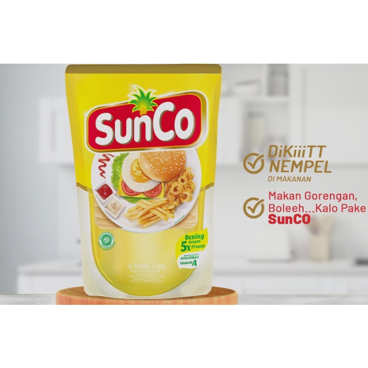

Terlaris Sunco Minyak Goreng 2 LITER