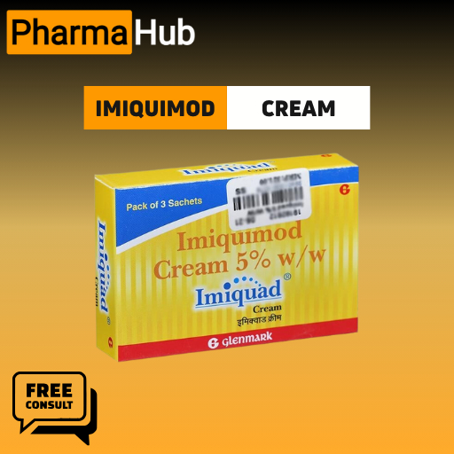 Imiquad Imiquimod cream kutil kelamin, mengobati kanker kulit, actinic keratosis