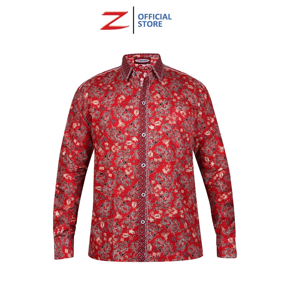 Langsung Beliii Zeintin  Baju Batik Couple Kemeja Batik Pria Wanita Uj 3