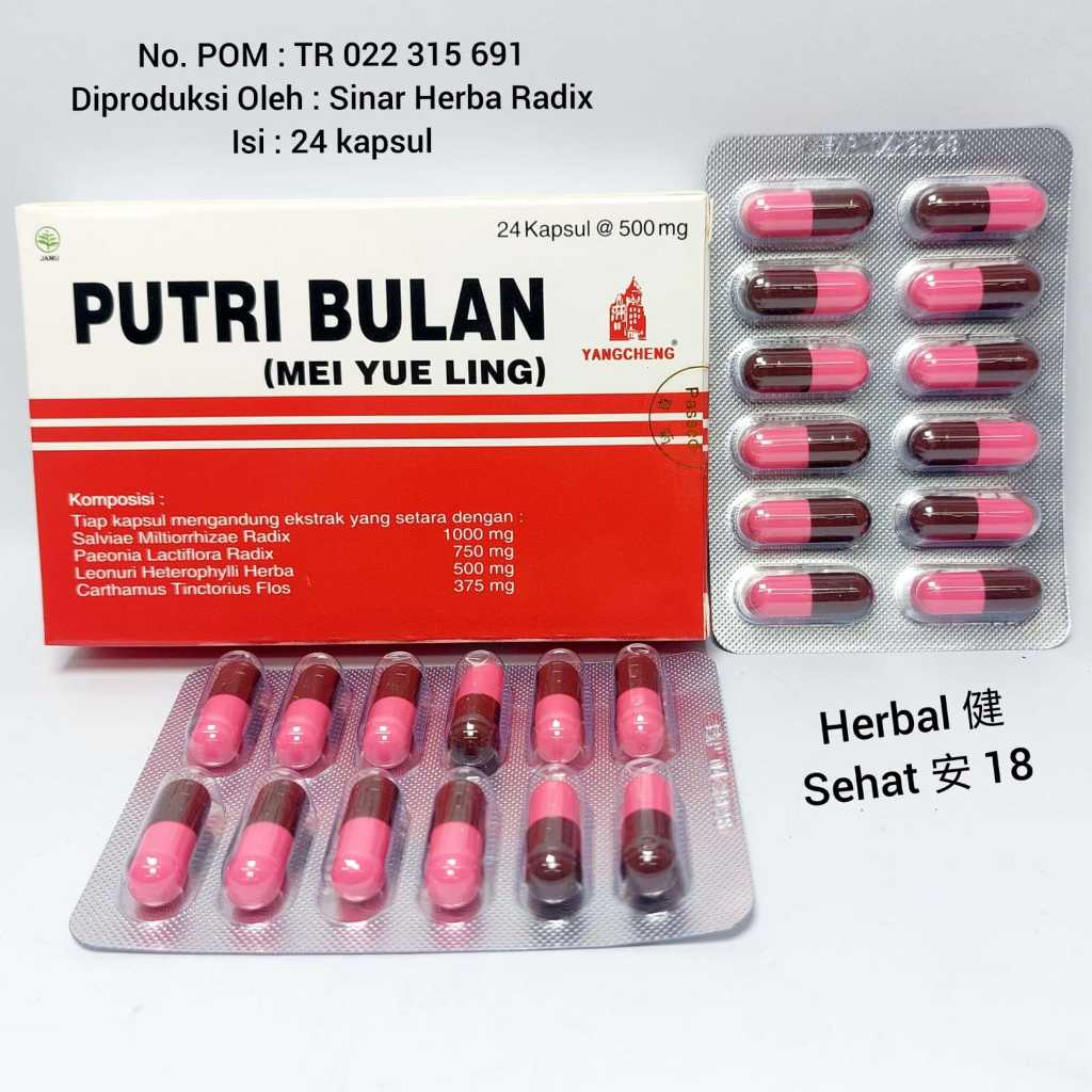 

Putri Bulan (Mei Yue Ling) - Melancarkan Meredakan Nyeri Haid