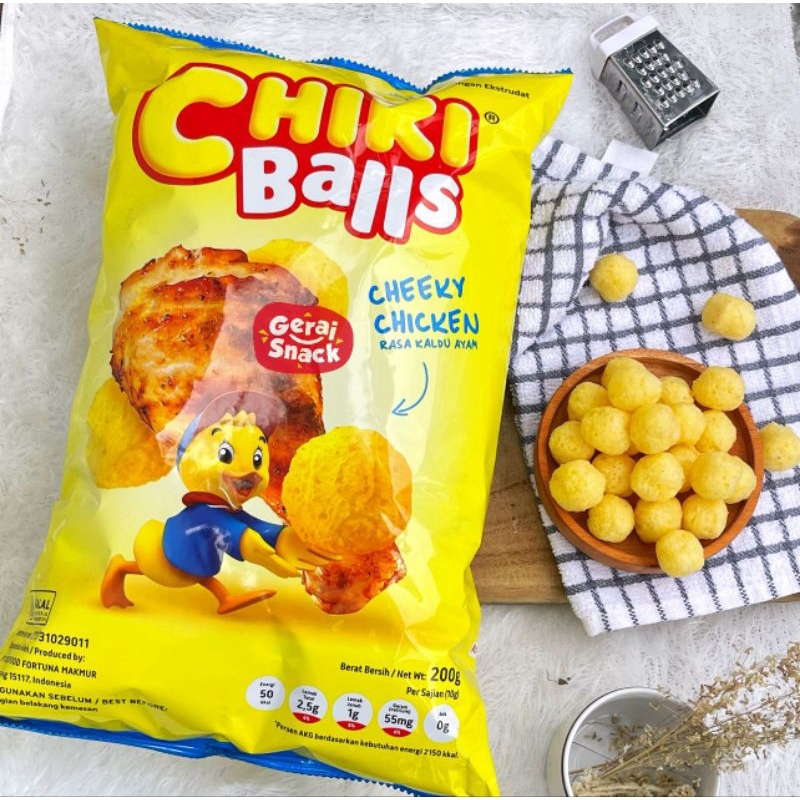 

Chiki Balls Premium Kemasan Jumbo Best Seller 200g