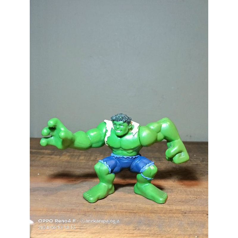 action figure super hero squad hulk