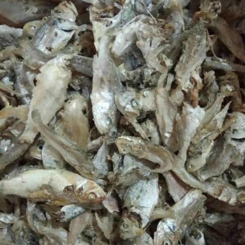 

Ikan Asin Sampah/ Ikan Asin Campur (Seafood Kering)