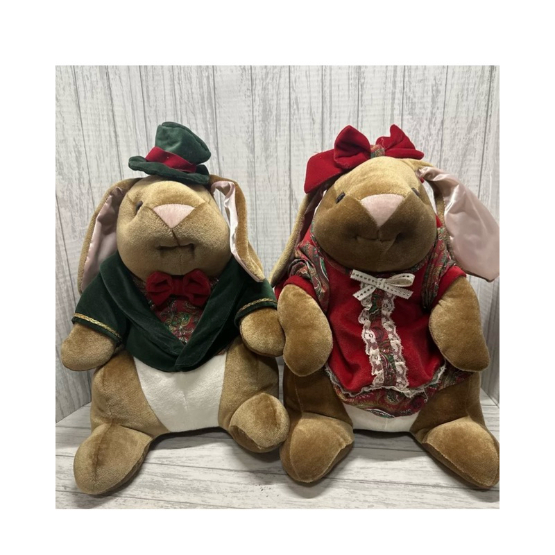 kelinci vintage bunny Christmas