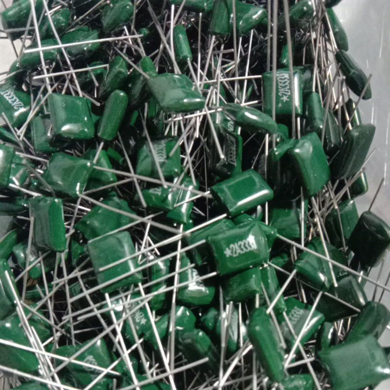 100pcs capasitor milar 2A333j/100Volt kapasitor 33n/100v