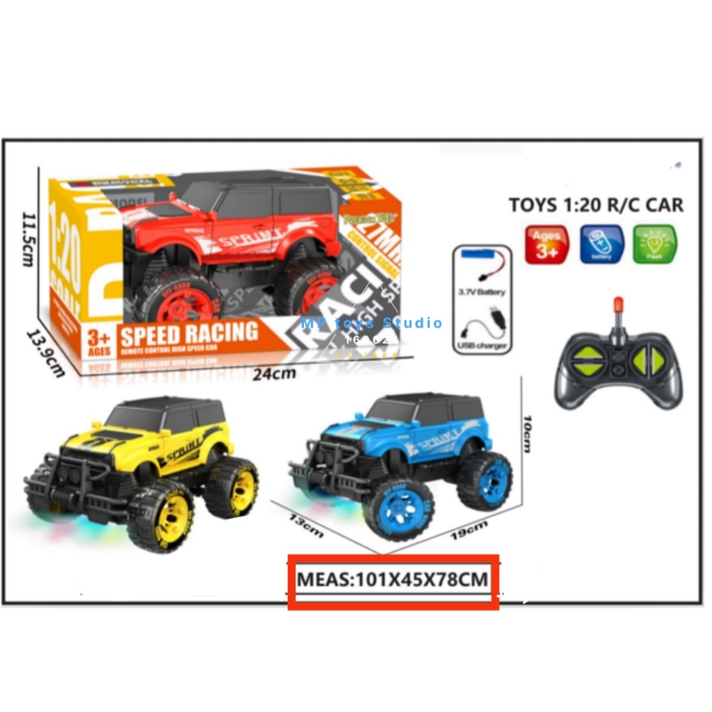 mainan mobil remote jeep wrangler rc car crawler jeep rc toys rc truck monster rc ban besar kado mob