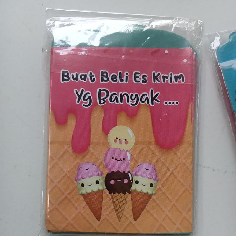 

amplop lebaran kotak nama