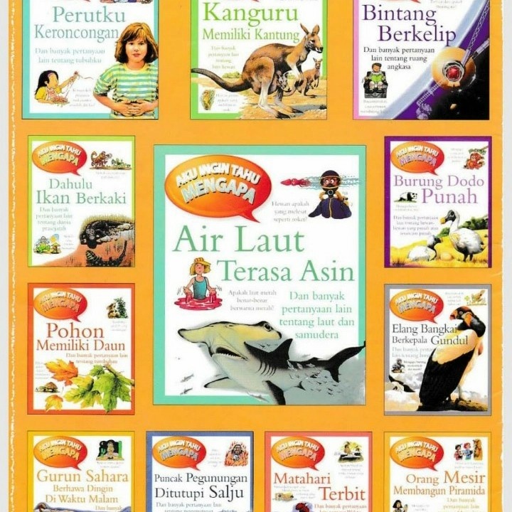 READY BANDUNG Buku Ensiklopedia Aku Ingin Tahu Mengapa Dari Grolier AKU INGIN TAHU MENGAPA ( ENSIKLO