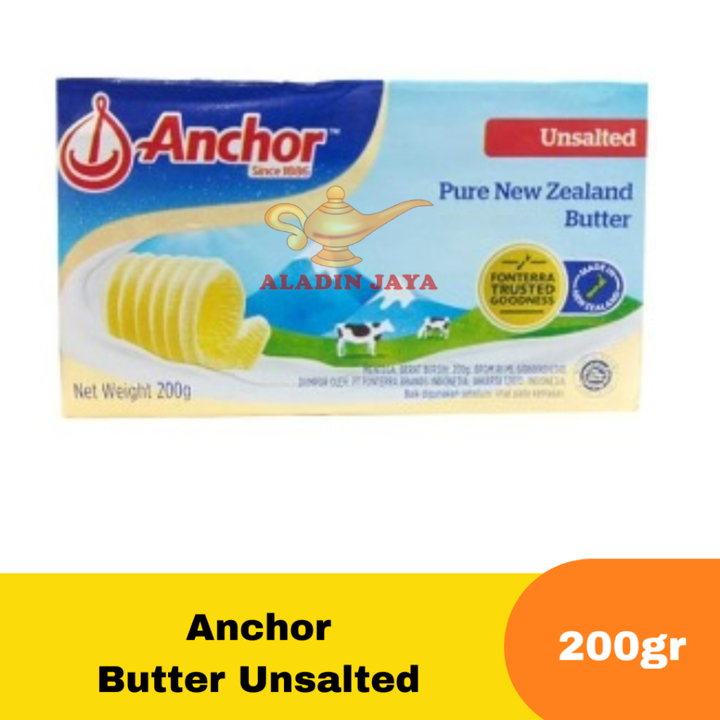 

ANCHOR Butter Unsalted 200gr