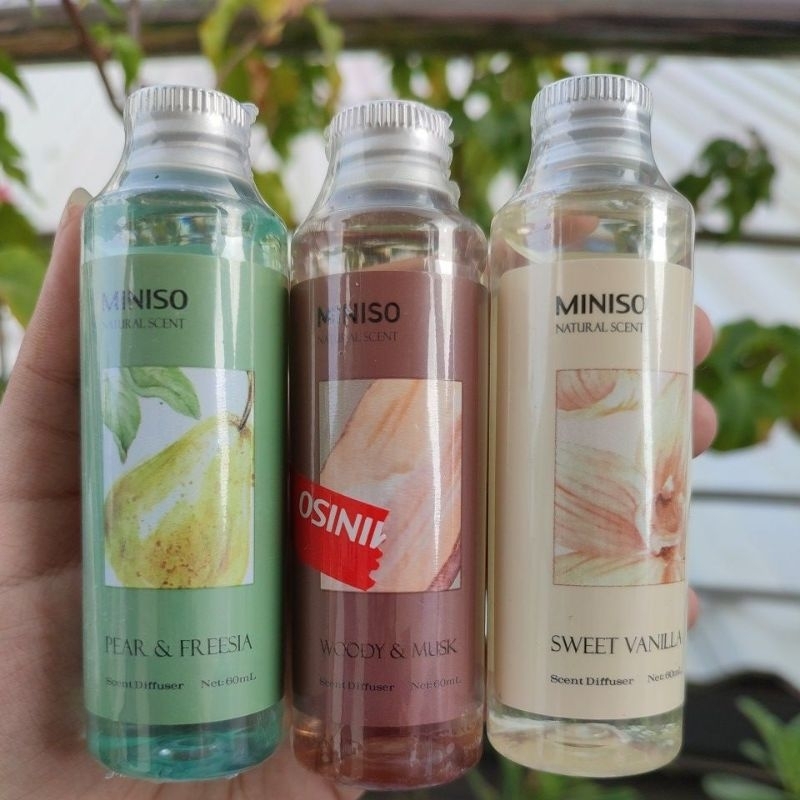 BEST SELLER MINISO REFILL REED DIFFUSER NATURAL SCENT PENGHARUM RUANGAN REFILL ISI DIFFUSER MINISO 6