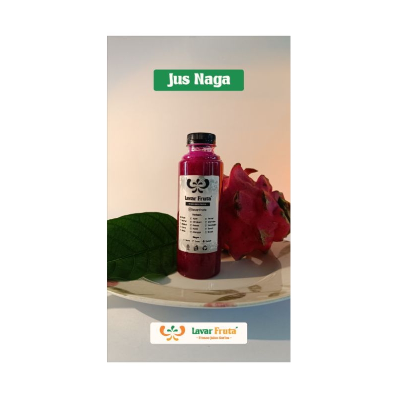 

Lavar Fruta juice ( naga )