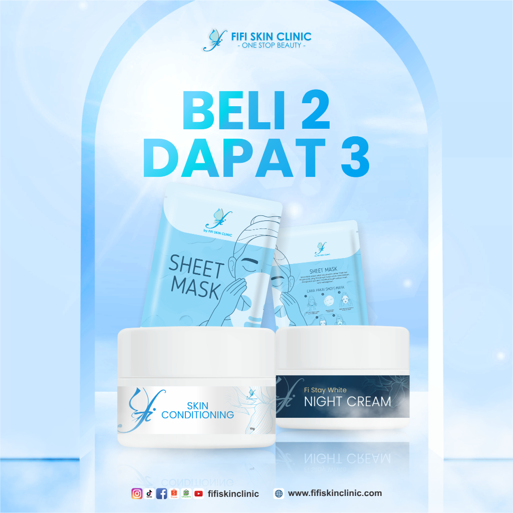PAKET GLOWING BELI 2 GRATIS 1 / AMAN IBU HAMIL MENYUSUI / by dr Fifi Festiany FIFI SKIN CLINIC
