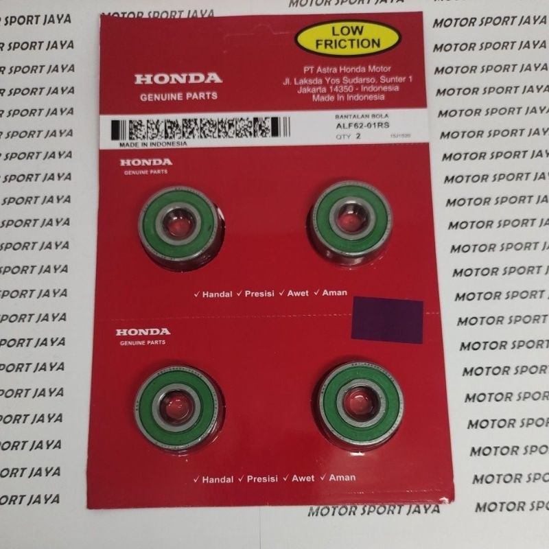 Bearing Honda 6201 Bantalan bola roda depan vario matic honda scoopy beat laher klaker lahar Origina