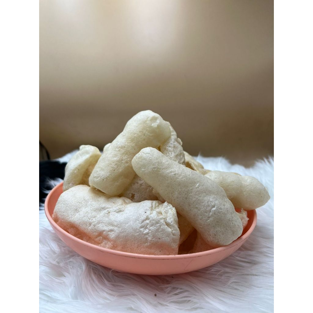 

KERUPUK RAMBAK KULIT 1KG / MURAH ENAK HALAL / KRUPUK JANGEK / RAMBAK /DOROKDOK KERUPUK KULIT SAPI