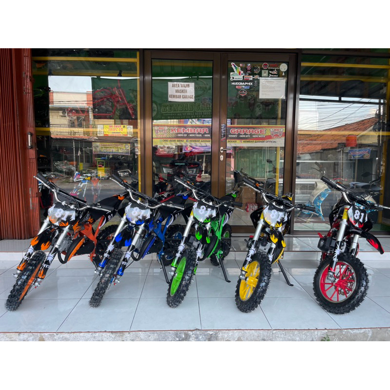 Mini Trail MT2 New Product 2024 50cc Mini Motor