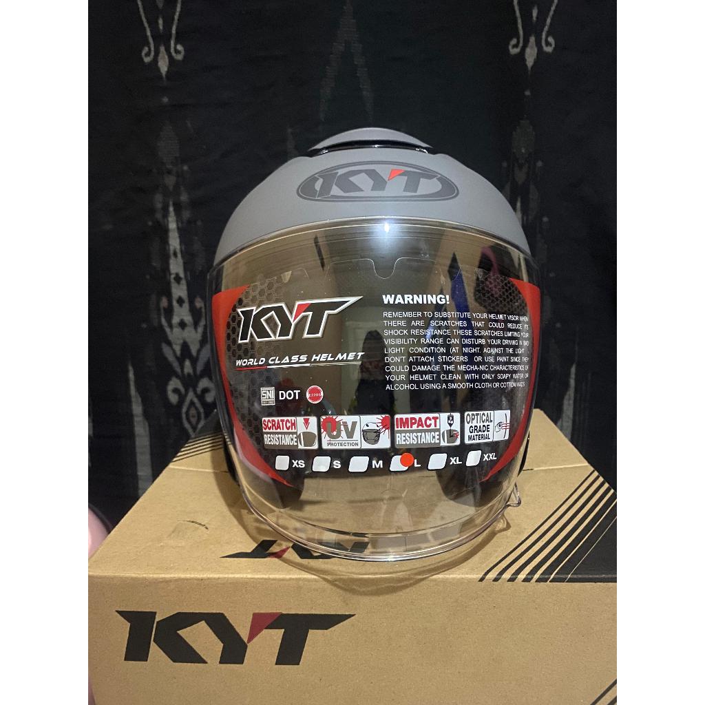 HELM KYT KYOTO R ABU DOP/GREY DOP ORIGINAL