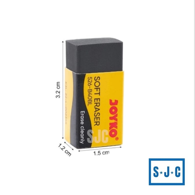 

1 PCS(satu) PENGHAPUS JOYKO SOFT ERASER 526 - B40BL