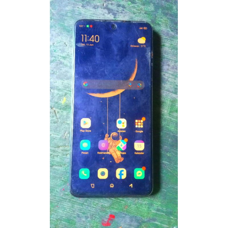 redmi not 9 pro.seken