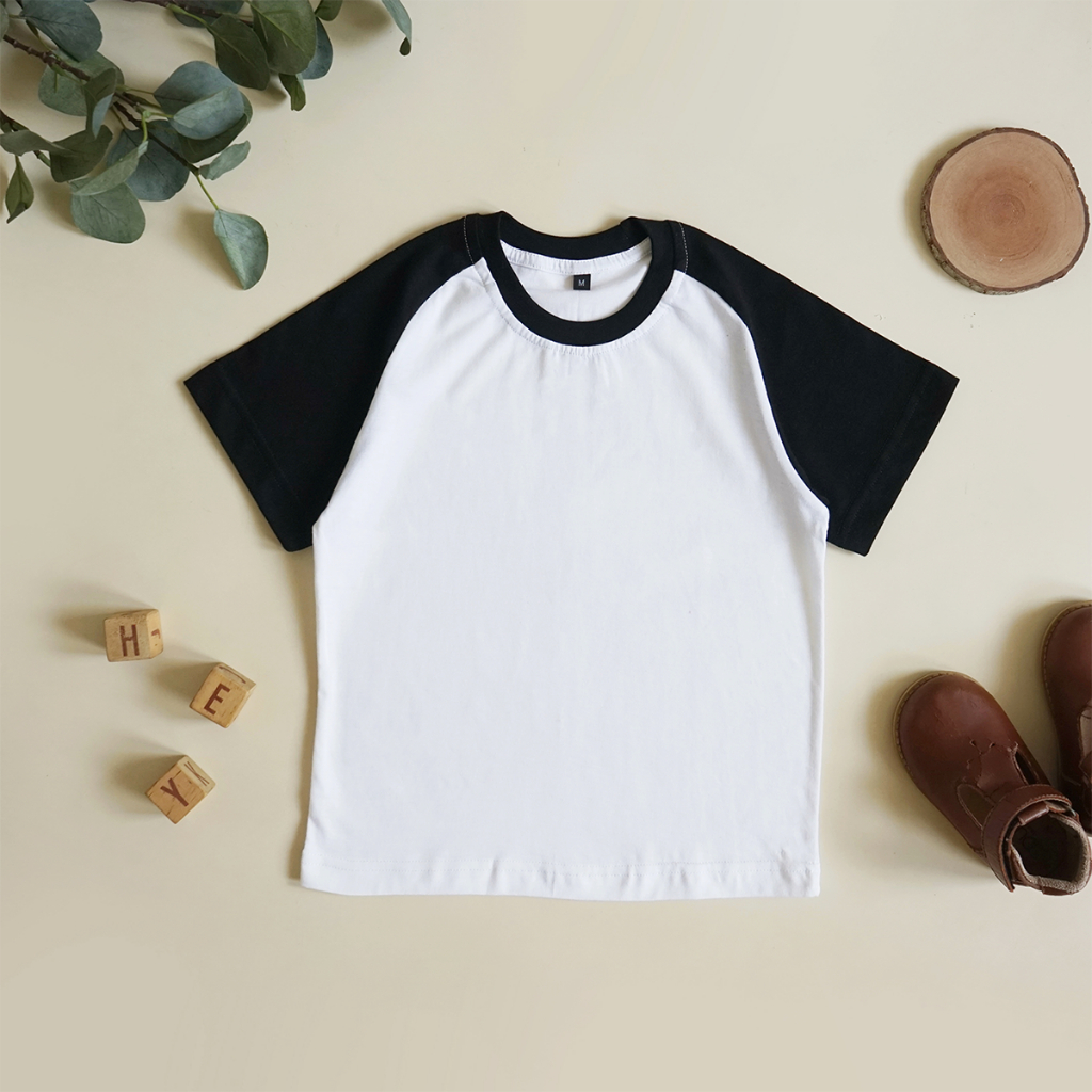 Heykenes Kaos Raglan Anak Cotton 30s