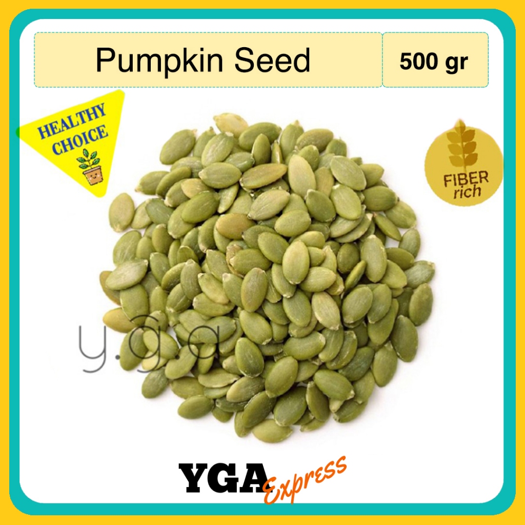 

ORGANIC Pumpkin Seed 500gr / Biji Labu